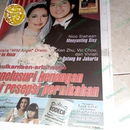 TABLOID BINTANG 2003 NIA ZULKARNAEN ARI SIHASALE KENANGAN USAI RESEPSI