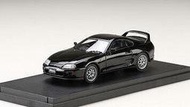 1/43 MARK43豐田Toyota Supra (A80) 1993黑色跑車超跑樹脂模型