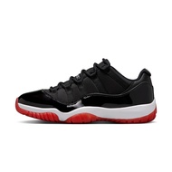 Air Jordan 11 Low "Bred" 2025 Classic Return Black White Red Men's Shoes FV5104-006