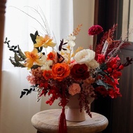 【遇見恆久】曙光迎歲日本進口永生花盆栽 新年盆栽