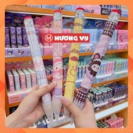 Giant pencil 33cm printed with cute patterns, school supplies