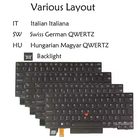 Backlit Keyboard For Lenovo ThinkPad X13 Gen 1 20T2, L13 Gen 1/ Gen 2, L13 Yoga gen 2, L13 Yoga gen 
