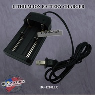 LITHIUM-ION BATTERY CHARGER HG-1210LIX FOR 2PCS