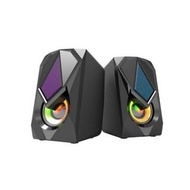 T-Dagger TGS500 Speaker 2.0立體聲迷你電腦喇叭(RGB呼吸燈)
