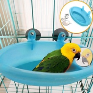 Pet Bird Bath Cage Parrot Bathtub With Mirror Bird Cage Accessories Shower Box Small Parrot Cage Pet