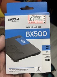 Crucial BX500 2TB SATA SSD 全新