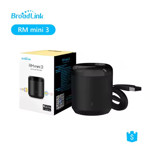 Broadlink RM RM Mini 3 Remote Control for Smart Home Solution WiFi IR Remote support Google Home and
