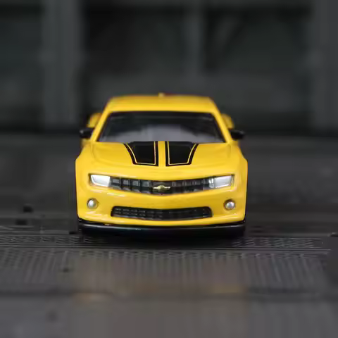 1:64 Scale Chevrolet Camaro SS Zinc Alloy Static Model, Metal Collectible Gift Car
