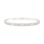 18K白金 鑽石 Love 手環【Cartier 卡地亞】 N6726517