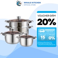 304 stainless steel pot set, 304 pot set, 304 stainless steel pot, 22/24/46cm 304 stainless steel st