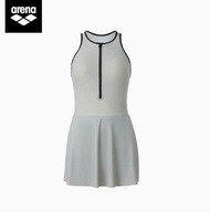 ชุดว่ายน้ำ Arena ผู้หญิงรุ่นไมโครไขมันปกเนื้อชุดชิ้นเดียวชุดสายเดี่ยวบางชุดว่ายน้ำแขนกุด2024ใหม่!