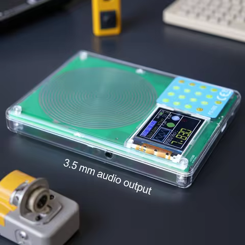 FG-300 DDS Function Signal Generator 0.001Hz-200KHz Signal Generator Adjustable Module Sine+Square+T