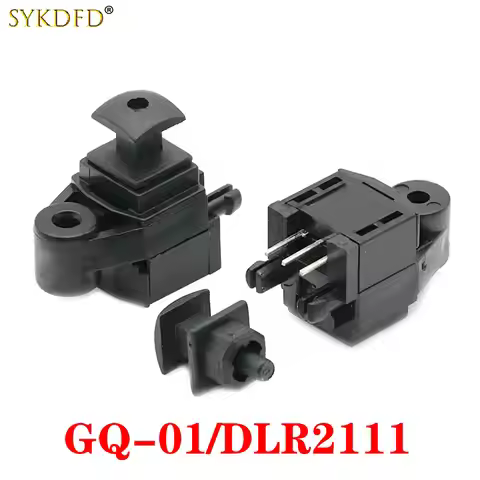 1Pcs GQ-01 High Transmission 25M Fiber Optic Transmission / Reception End Socket DLR2111 Optic Fiber
