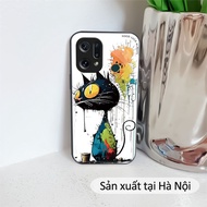 Classic Graffiti Tempered Glass Case OPPO F5,OPPO F7,OPPO F9,OPPO F11,OPPO F11 Pro Premium Glass Case