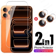2in1 Protective Glass For iPhone 17 Pro Max Camera Tempered Glass iPhone17 iPhoneAir iPhone17Pro Scr