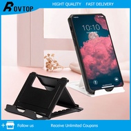 Rovtop Desktop mobile phone folding stand portable creative support stand adjustable mobile phone tablet stand