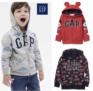 Gap baby เสื้อกันหนาวเด็กมีฮู้ด ซิปหน้า งานแท้