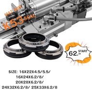 K53 DAMPER New Metric Seal NBR 16X22X4.5/5.5/ 16X24X6.2/8/20X28X6.2/8/24X32X6.2/8/25X33X6.2/8 Piston