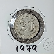 ( Syiling ) 20 Sen 1979 / Malaysia Parliament House