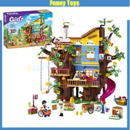41703 Friendship Tree House Building Blocks Friends Mia And River Toys Gifts for Girls