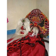 Terapik Barongan devil barongan kayu asli barongan anak barongan