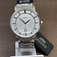 [TimeYourTime] Orient FGW01006W0 Silver Analog Quartz Stainless Steel Men's Classic Watch GW01006W