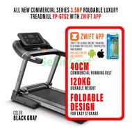 SellinCost FOLDABLE Treadmill Murah 4.5HP Motor with Zwift App & Bluetooth Speaker 10.1" TFT Touch S
