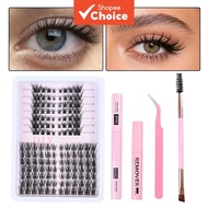 Manga Lash Clusters Eyelash Extensions Thin & Invisible Band