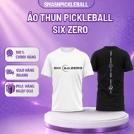 SIX ZERO Pickleball T-Shirt – High Quality Fabric, Quick Dry, Good Elasticity & Breathable When Exer
