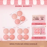 Genuine Dasique Blush – Multi-panel Blush Palette, Natural Tone, Clear Color