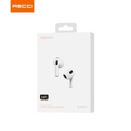 หูฟังไร้สาย Bluetooth HiFi คุณภาพสูง RECCI G400C MAX ครึ่งหูรองรับ Android Apple หูฟังไร้สายแบบหูปิด