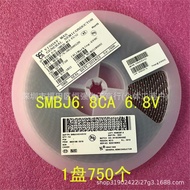 SMBJ6.8CA 6.8V SMD Dwiarah TVS Diod Transien VISHAY 1 Dulang 750 Keping = 46 Yuan