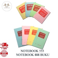 [ 1PCS ] NOTEBOOK 555 / NOTEBOOK 888 BUKU KECIL NOTEBOOK