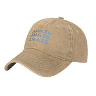 Project Hail Mary Amaze Amaze Amaze Baseball Caps Retro Distressed Washed  Headwear Unisex Style Out