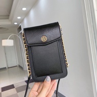 hot sale authentic tory burch bags women   TORY BURCH TB Robinson Mini Leather mobile phone tory burch official store