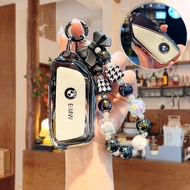 BMW car key Case Cover for IX X1 IX4 IX3 XM X1 I7 X7 7 Series 2023-2024 TPU New style Fashion Protec