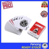 Wecareyou20 JAWS Poker Card Waterproof Poker Kad Card Game Multiplayer Board Game Playing Card Plast