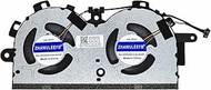 Replacement New Compatible CPU+GPU Cooling Fan for Lenovo Ideapad 3-17ITL6 V17 G2-ITL 5F10S13951 DFS
