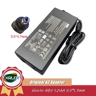 Original Honoto ADS-50HF-48-1 48050E AC Adapter 48V 1.04A 49.92W 50W Charger For Hikvision POE Power