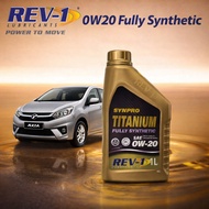 Fully Synthetic 0W20 engine oil for Axia, Bezza. Rev-1