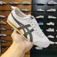 Onitsuka Tiger Osamuka Tiger Cowhide Slip-on Style Old Jogging Retro Sneakers Men's and Women's Casual Shoes