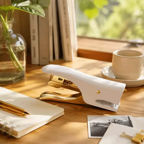 Metal Multi-Functional Stapler Paper Binding Cards Binding Paper Nail Machine Handheld No Nails Stap