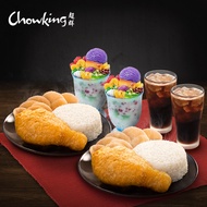 Chowking 2 Fried Chicken Combo & 2 Halo-Halo Bundle (SMS eVoucher)