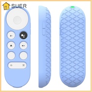 SUER Remote Control Sleeve, Non-slip Silicone Remote Control Protective Sleeve,  Fall Prevention Dustproof Shockproof Remote Control Dust Cover for Google Chromecast Home
