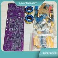 DIY Class D D2k Fullbridge double feedback PCB and Complete Components Ready to solder