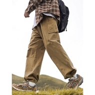 seluar track lelaki baggy tracksuit elgini tracksuit Aberdeen Literary Men Japanese Style Drawstring
