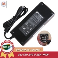 ⭐Genuine FSP Group FSP150-AAAN1 24V 6.25A 150W 4PIN AC/DC Adapter Power Supply Charger