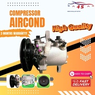 3 MONTH WARRANTY KANCIL, MYVI 1.0 DENSO SV06E COMPRESSOR NEW RECON