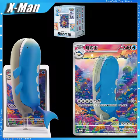 151 Dream Painting Pokemon Vol.2 Dream Painting Water Ecology Pokemon Figures Cards Blind Box Pokemo