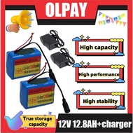 OLAPY 3S2P 12V 18650 12800mah battery Li-ion 12.8 Ah Rechargeable batteries